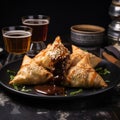 Unique Handcrafted Samosa With Imperial Stout Twist