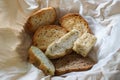 Appetizer various bread set food meal