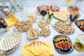 Appetizer at wedding table Royalty Free Stock Photo