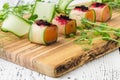 Appetizers Party Event food, catering concept Royalty Free Stock Photo