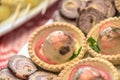 Appetizers with pork jelly Royalty Free Stock Photo