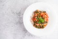 Appetizers with sardine in tomato sauce and spicy