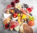 Appetizers and snacks Royalty Free Stock Photo