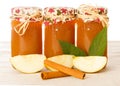 Appetizing Apple Jams Royalty Free Stock Photo