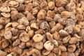 Appetizing background of Egyptian dried figs