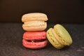 Appetizing and beautiful macaroons