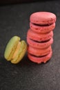 Appetizing and beautiful macaroons