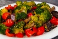 Appetizing broccoli salad