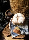 Home made soda bread Royalty Free Stock Photo