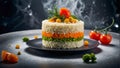 Appetizing risotto vegetables, Italian food Royalty Free Stock Photo