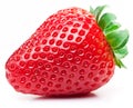 Appetizing strawberry on a white. Royalty Free Stock Photo