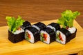 Appetizing yasai roll Royalty Free Stock Photo