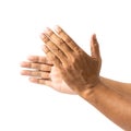 Applaud hand Royalty Free Stock Photo