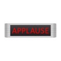 Applause warning board message