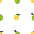 Apple. Seamless Vector Patterns