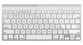 Apple aluminum computer keyboard