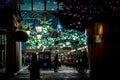 Apple market of Covent Garden in Christmas, London Royalty Free Stock Photo