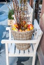 Apple basket arrangement