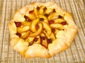 Apple and blackberry pie Royalty Free Stock Photo