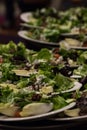 Apple Bleu Cheese and Pecan Salads