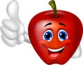 Apple cartoon character