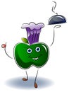 Apple chef Royalty Free Stock Photo