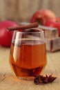 Apple Cider With Spices.