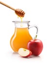 Apple cider vinegar with honey