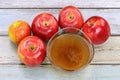 Apple cider vinegar with mother enzymes