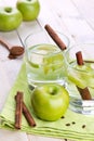 Apple and cinnamon drinks Royalty Free Stock Photo