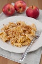 Apple Cinnamon Kaiserschmarrn Pancake Royalty Free Stock Photo