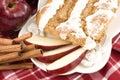 Apple Cinnamon Streusel Coffee Cake Royalty Free Stock Photo