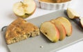 Apple cinnamon tea cake Royalty Free Stock Photo