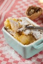 Apple clafoutis Royalty Free Stock Photo