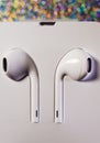 Apple Computers EarPods headphones with lightning connector new product in the