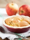 Apple cookie crumble Royalty Free Stock Photo