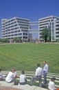 Apple Corporate Headquarters in Silicon Valley, Cupertino, California Royalty Free Stock Photo