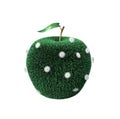 Apple covered with a grass