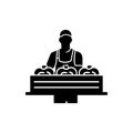 Apple Crate in Worker\'s Hands icon