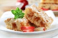 Apple crumb cake