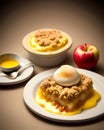 Apple crumble