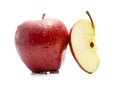 Apple Cut Royalty Free Stock Photo