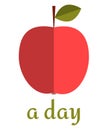 Apple a Day Poster