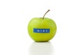 Apple diet concept Royalty Free Stock Photo