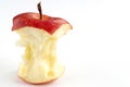 Apple eaten Royalty Free Stock Photo