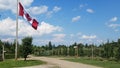 Apple farm in Canada Royalty Free Stock Photo