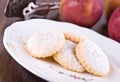 Apple filled cookies.