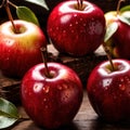 Apple fresh raw organic fruit