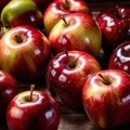 Apple fresh raw organic fruit