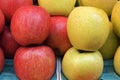 Apple fruit in Hong kong market Royalty Free Stock Photo